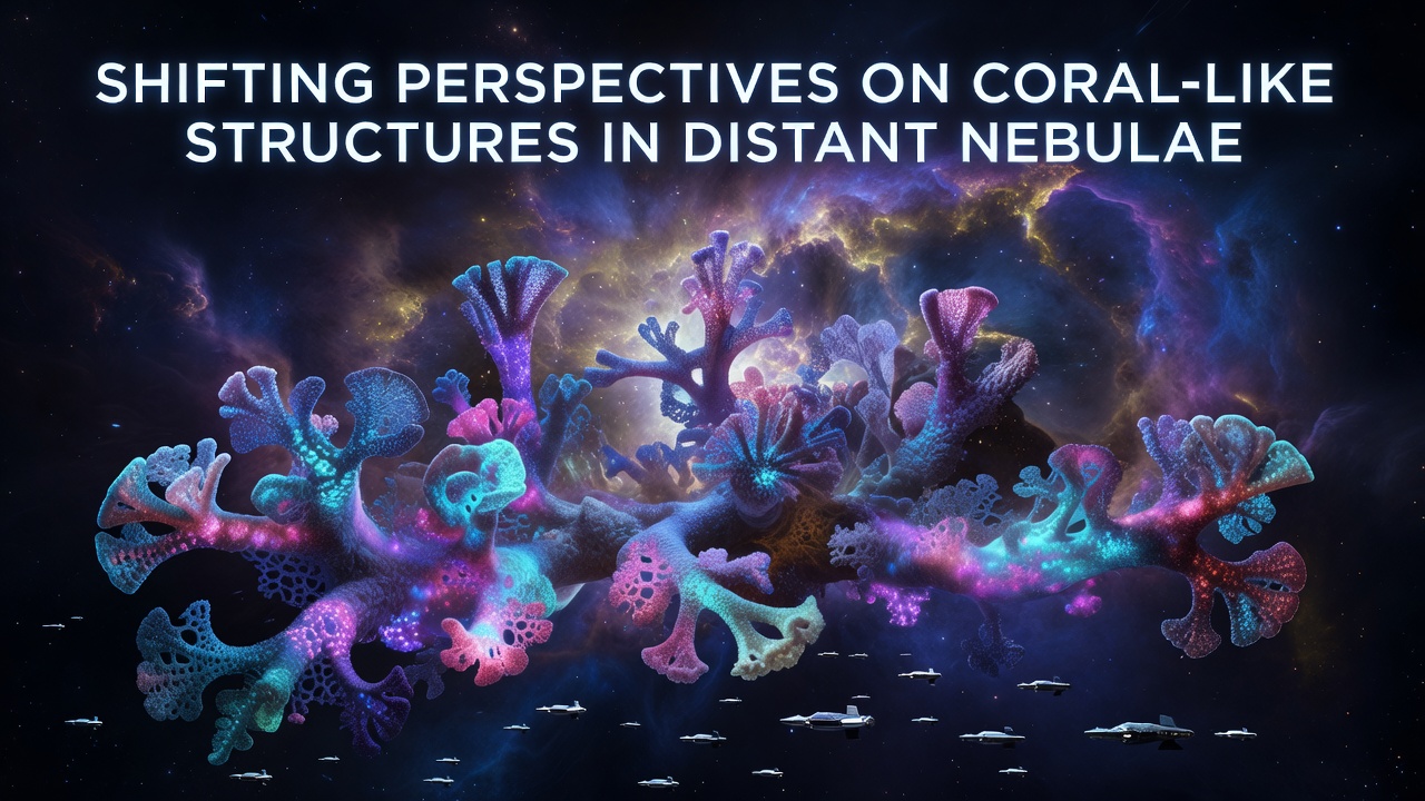 Shifting Perspectives on Coral-Like Structures in Distant Nebulae